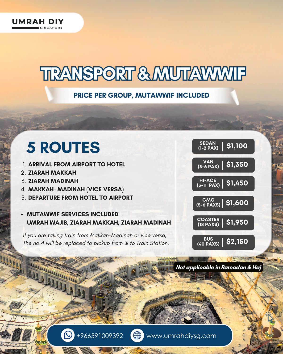 Transport & Mutawwif