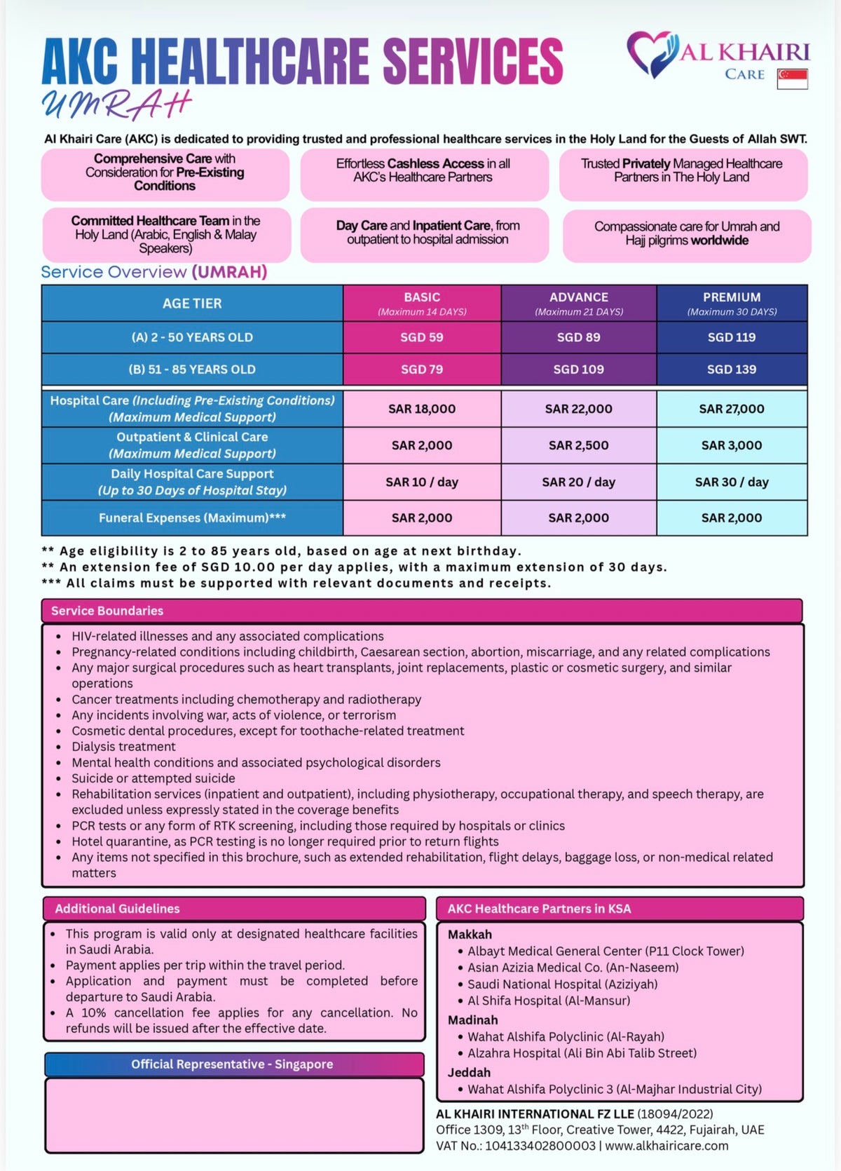 Al Khairi Care Medical Card