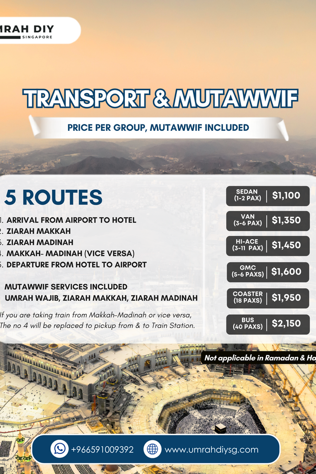 Transport & Mutawwif