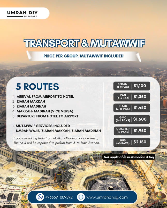 Transport & Mutawwif
