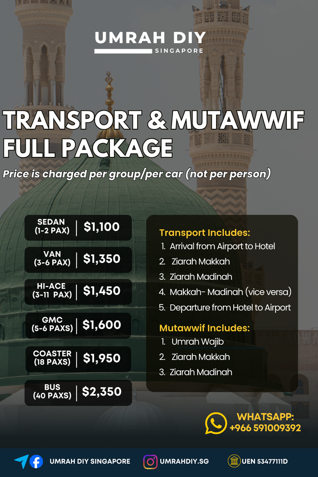 Transport & Mutawwif