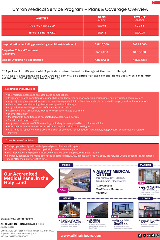 Al Khairi Care Medical Card